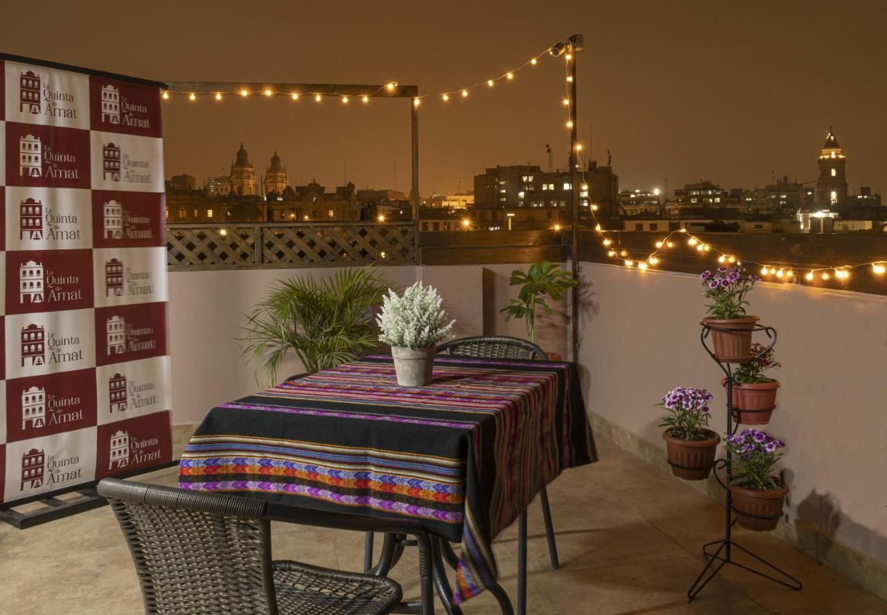 La Quinta De Amat Hotel Lima Eksteriør billede